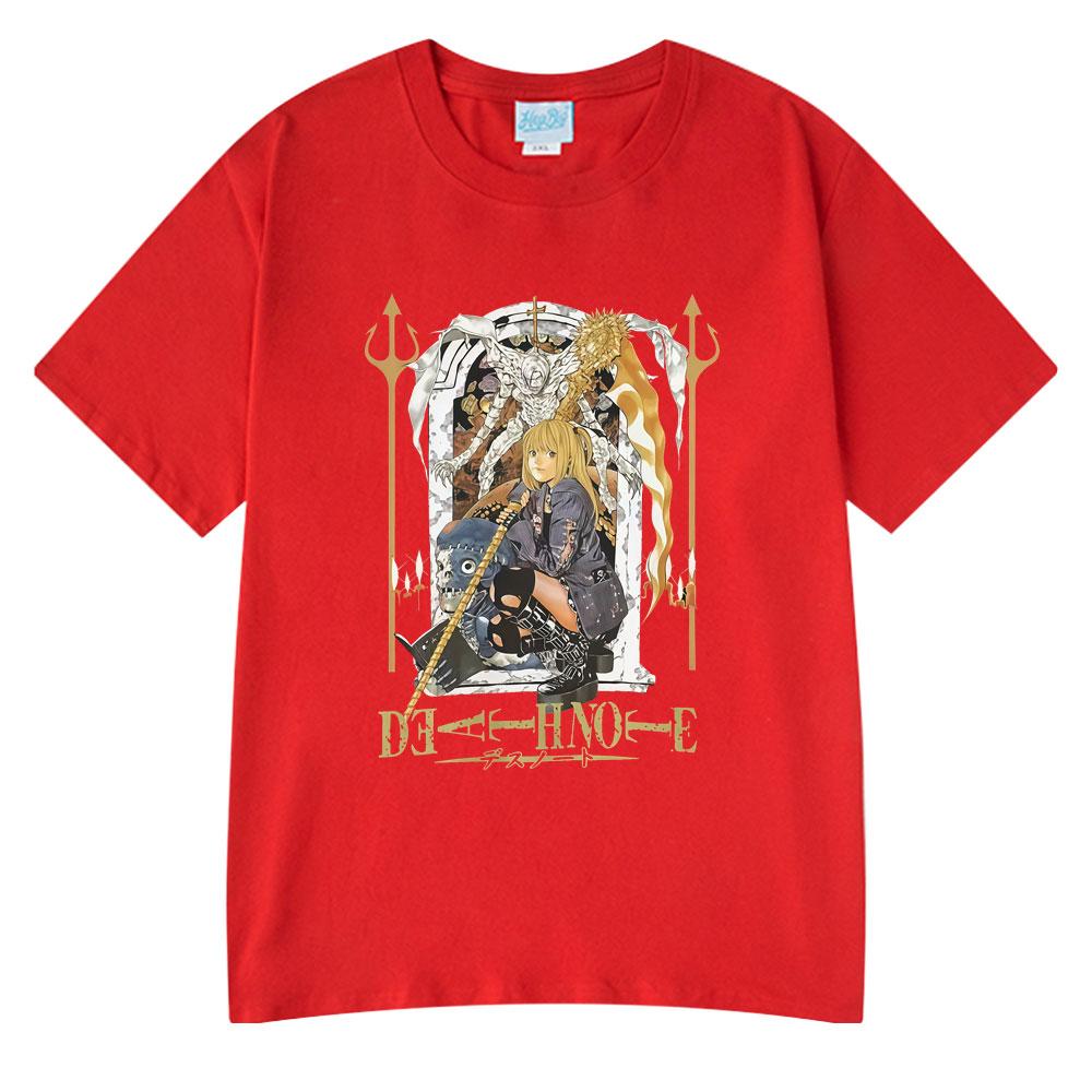

Anime Death Note Misa AUnisexe T Shirts Summer Unisex Women Clothing Cotton Casual Clothing Fashion Short Sleeve T-shirts Streetwears S