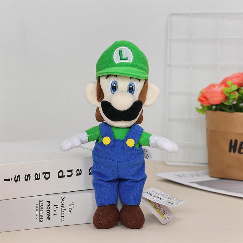Super Mario Bros Plush Classical Mario Luigi Cute Cartoon Stuffed Toy Soft Doll Xmas Gift Plush Anime Plush Plush Anime Plush
