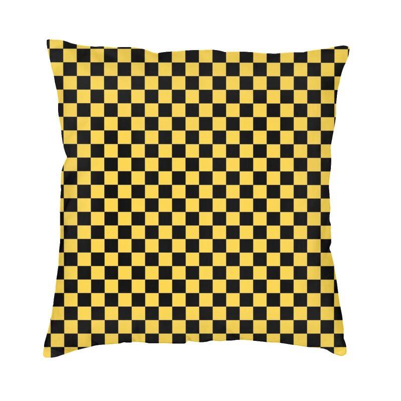 Chess Pillow Case xcm for Sofa Chessboard Game Luxury Cushion Cover Soft Pillowcase