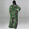 Womens Plus Size Printed Long Sleeve Jumpsuit 2025 Soft Milk Silk Knit Wide Leg Straight Cut Comfortable Outfit Casual Daily Wear