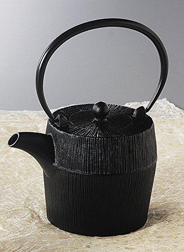 World Create Nambu Ironware Asahi Iron Kettle, Black, 900mm, 10276