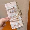 5pcs Shell Starfish Hair Clips Ocean Series Mermaid Hairpins Women Summer Beach Bang Clip Princess Barrette Hair Accessories