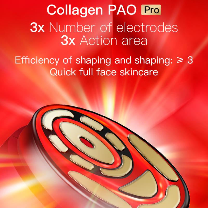 Instrument de frumusețe cu microcurent EMS Canon de colagen Instrument de îngrijire a pielii pentru uz casnic Instrument de ridicare și fermitate a ochilor