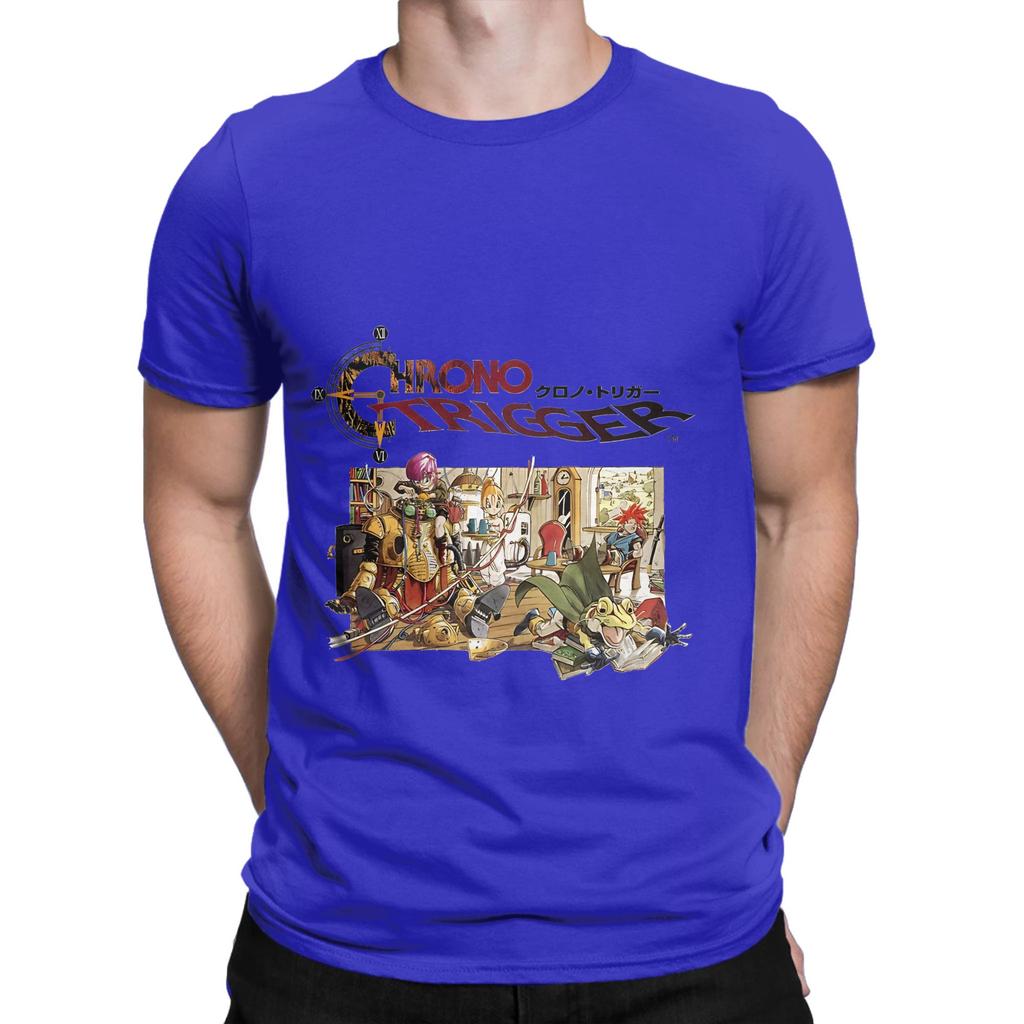 Chrono Trigger Poster Novelty Graphic 100 Cotton TShirt Chrono Trigger Tops Tees For Unisex