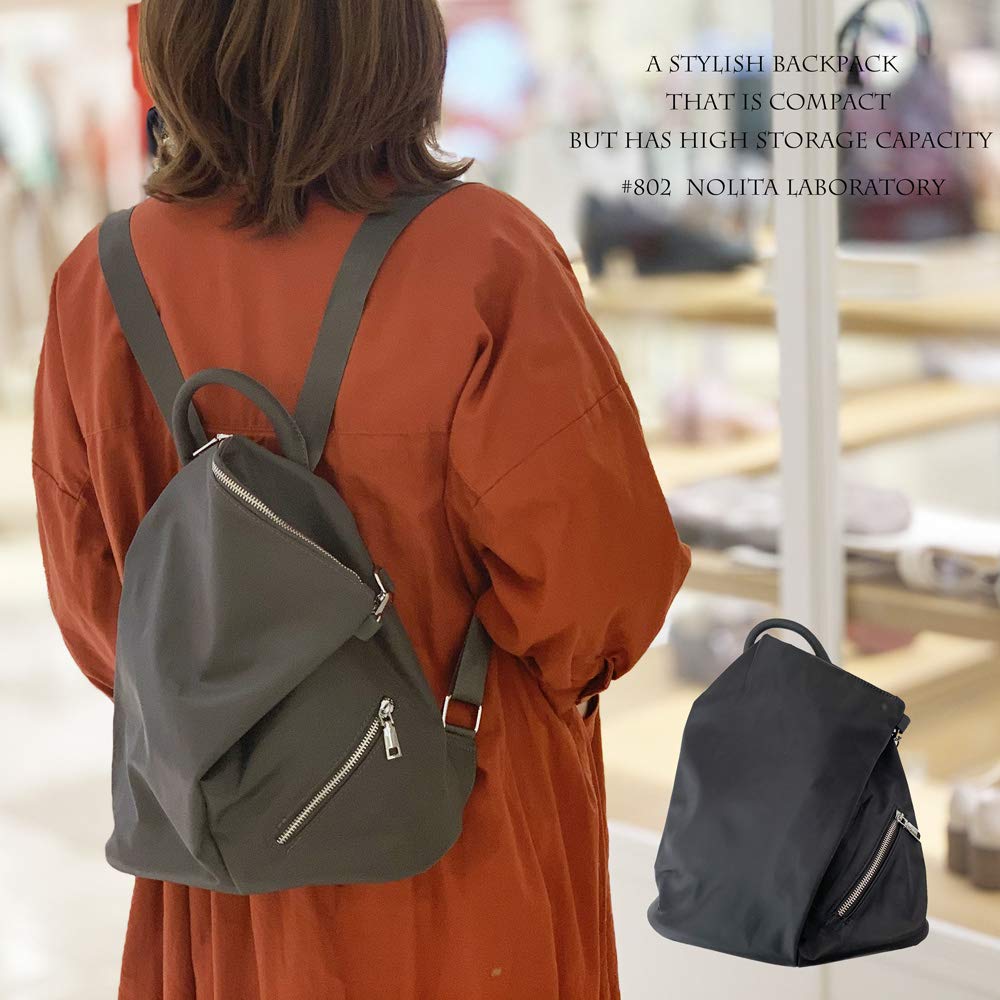 Nolita Fee Stein Rucksack 802-glay Damen Grau Mittel