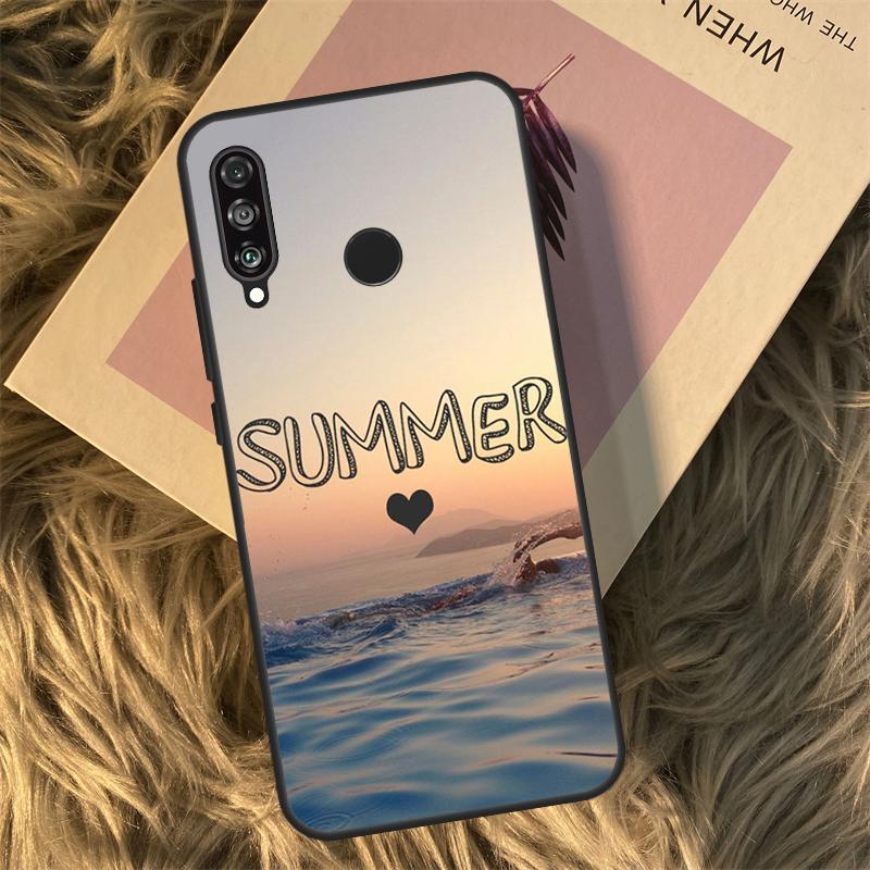 Love Summer For Huawei Nova 11i 12i 3i 7i 8i 9 10 SE Y60 Y61 Y70 Y72 Y73 Y90 Y91 P20 P30 P40 Lite Case