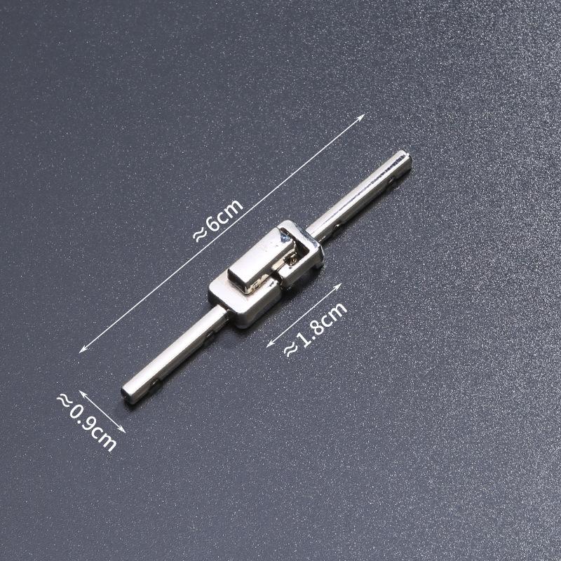 Disc Buckle One-Word Buckle, Retro Chinese Style Tang Suit Hanfu Zhongshan Suit Metal Pair Buckle Chinese Button