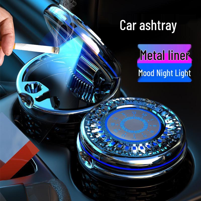 Illuminated Car Ashtray for Baojun Models: 510, 530, 730, 310W, 360, E100, E200, RS5