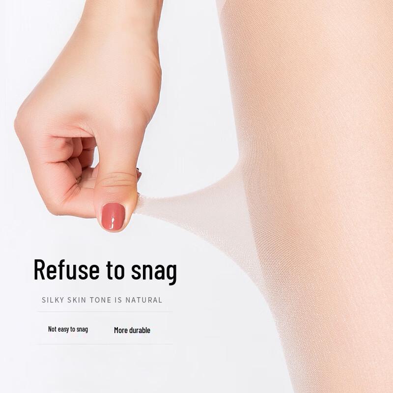 LangSha Women's Sexy Open Crotch Sheer Lingerie Pantyhose