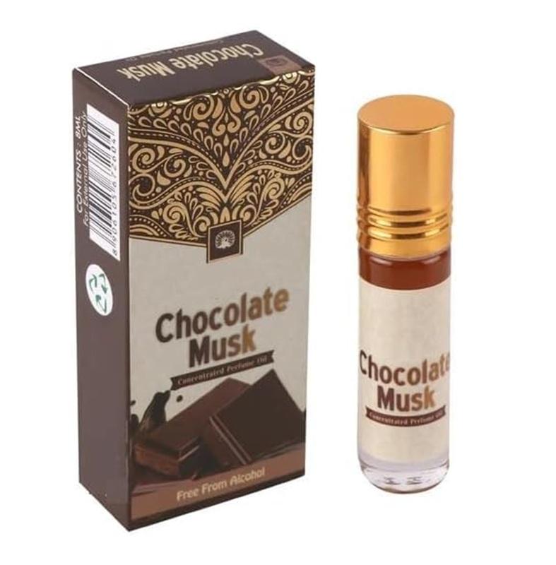 Aceite de Perfume Concentrado Natural Attar Para Larga Duración Con Rollon Fácil de Aplicar Para Hombres y Mujeres - 8 ML