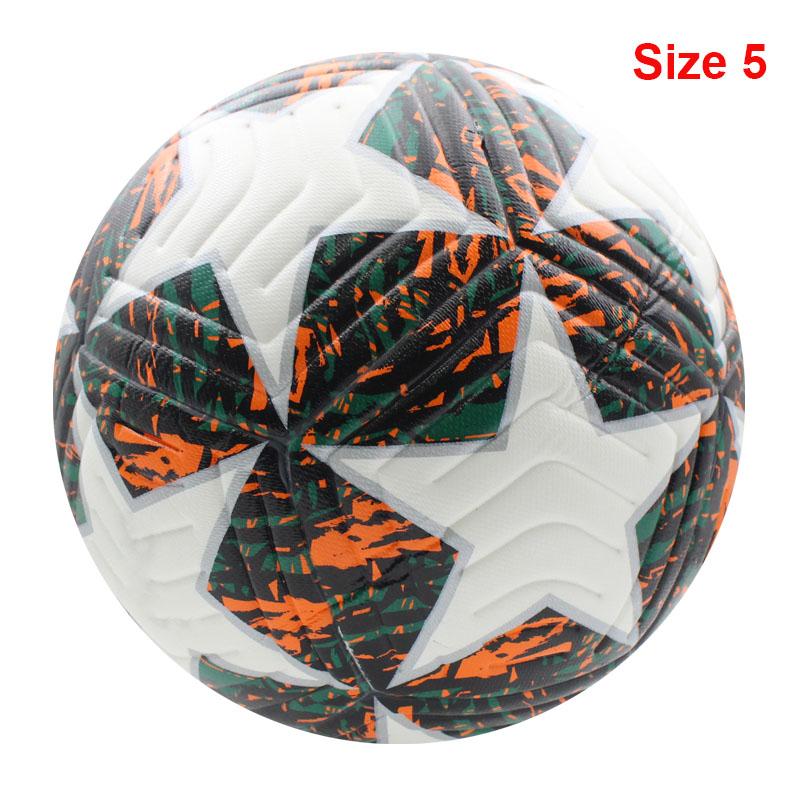 Balones de fútbol de alta calidad, tamaño oficial 4/5, material de PU, sin costuras, para portería, partidos al aire libre, entrenamiento de fútbol.