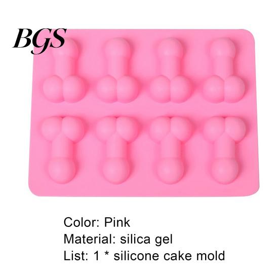 Chocolate Mold Cake 8 Grids Handmade Silicone Cupcake Home Baking Tool for Kitchen