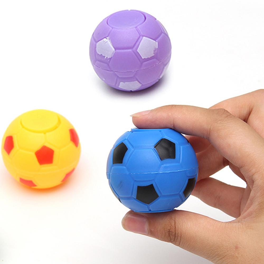 6/12Pcs Mini Fidget Spinner Soccer Ball Toy for Kids Party Favors Soccer Gifts Stress Balls for Birthday Classroom Prizes