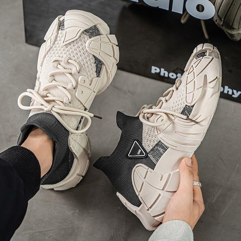 

New summer socks shoes breathable mesh sneakers men s casual shoes 39