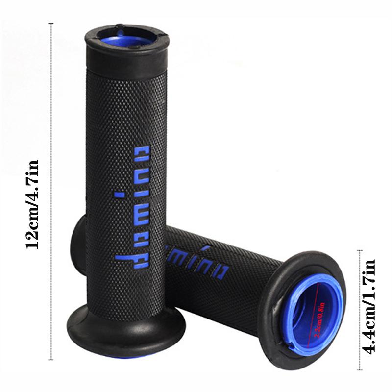 7/8 "22 24mm Motorcycle Grips Handle Bar For Universal Pit Bike Motocross Motorbike Rubber GEL Domino Grip 8 Colors