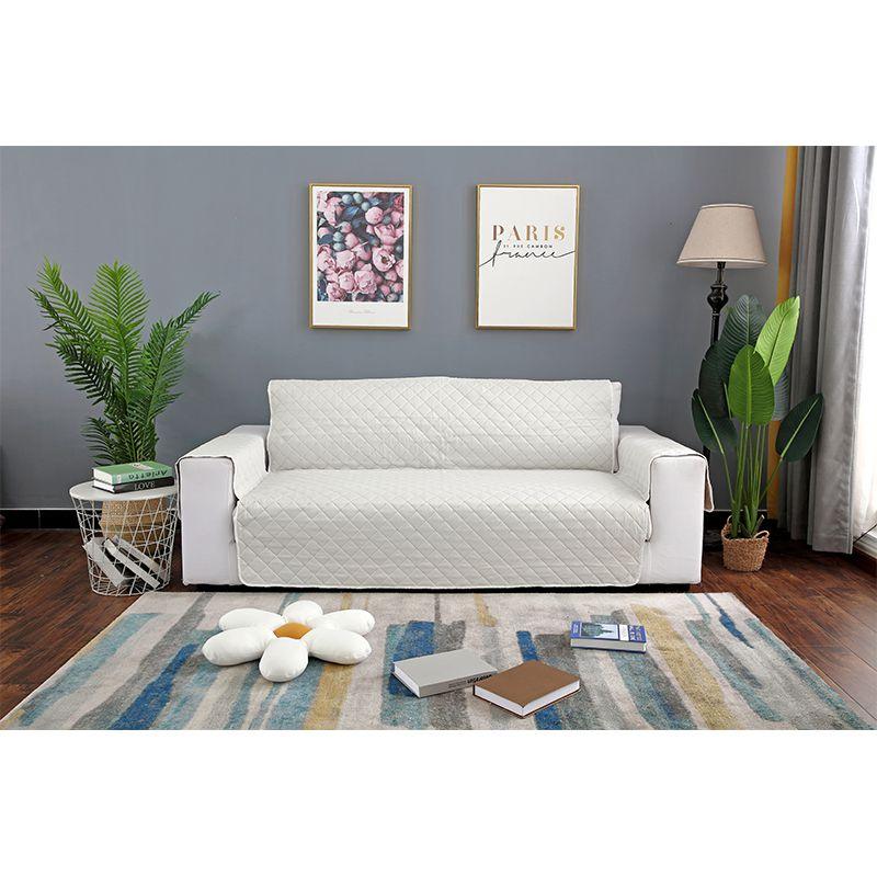 Strapazierfähiger Und Eleganter Waschbarer Sofa-Überwurf Mit Rutschfestem Armlehnendesign