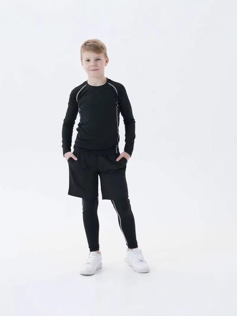 Children's Sports Leotard Set for Training and Fitness