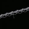 Mode Weiß Quaste Spitze Halsband Halskette Damen Retro Sexy Spitze Handgemachte Schlüsselbein Kette Halskette Mädchen Hals Schmuck