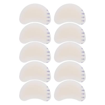 10pcs Heel Blister Stickers Anti Abrasion Blister Prevention Cushioned Bandage Gel Heel Blister