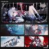 Magical Girl Witch Trial Cartoon Large Mouse Pad Japanese Anime Kawaii Creative Desk Mat for Dorm Gaming Keyboard Computer Decor