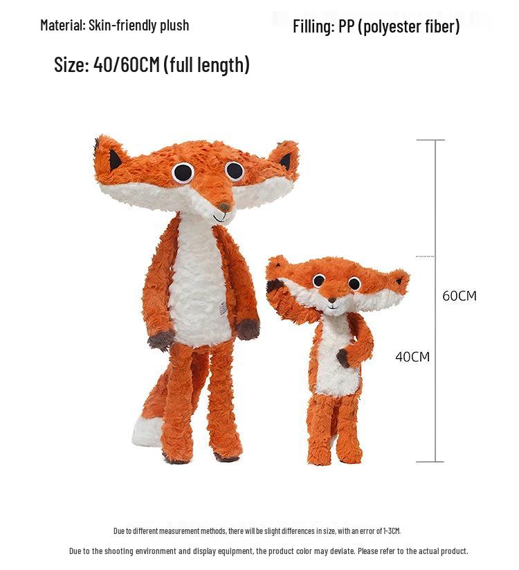 Fox Plush Toy - Gift Pillow for Girls, Best Friends, or Girlfriend
