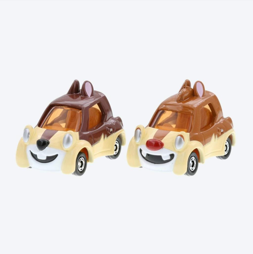 Chip and Dale Set of 2 Disney Vehicle Collection Chip Dale Disney Resort Tokyo DisneySea Disneyland Disney Resort Exclusive TDR (Tomica) & [Tokyo