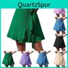 Tie Skirt Chiffon Womens Skirt High Waist Solid Color Ruffle Skirt Solid Color Ruffle Skirt