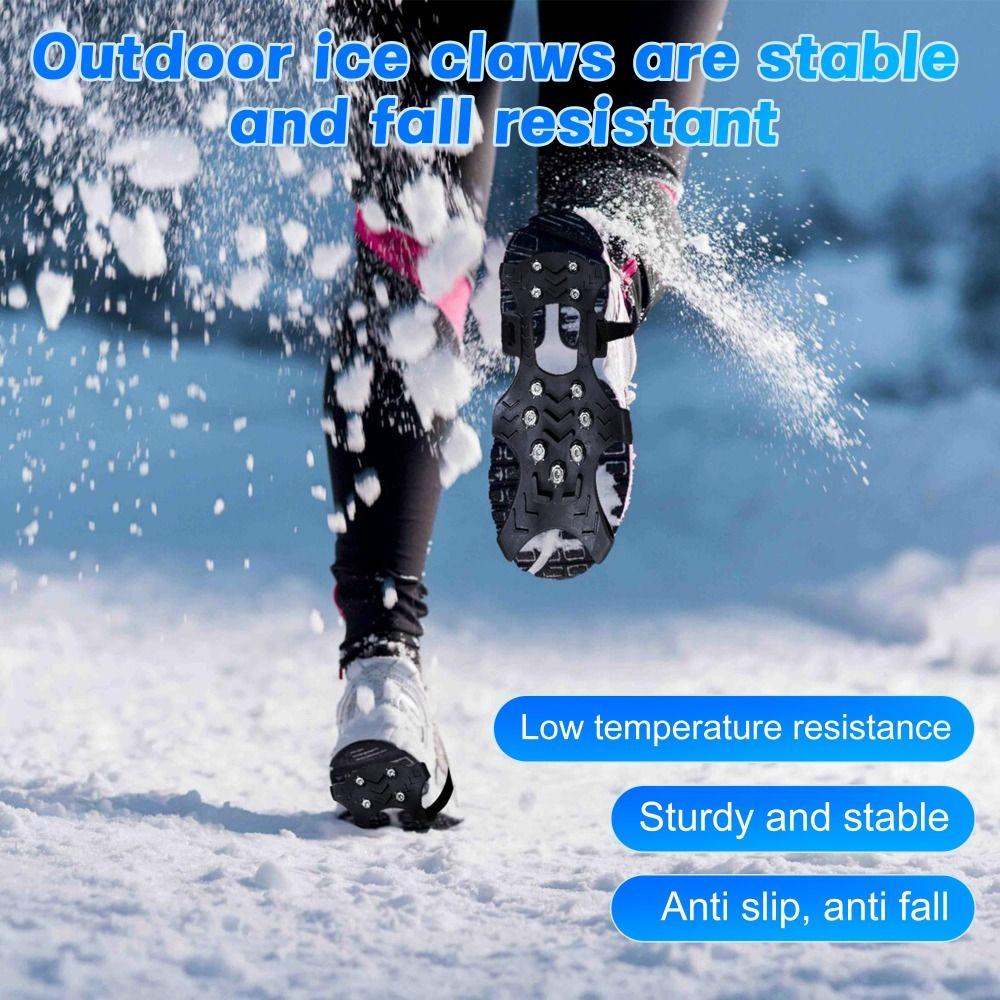 Steigeisen mit 11 Spikes, rutschfeste Eisstollen, neue Gripper-Schneespikes, Schuhzubehör