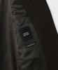 Musinsa Standard Cashmere Blend Over-Shoulder Balmacaan Coat [Dark Brown]