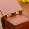 Wooden Hand-operated Book Shape Music Boxes Creative Home Decoration Birthday Gift Music Box