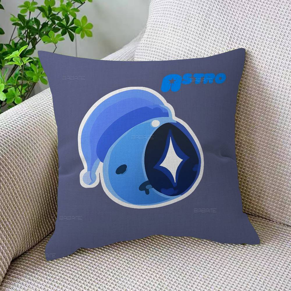 Game S-Slime R-Rancher Classic Anime 45*45cm Cushion Cover Pillow Cover Decor Pillowcase Home Pillowcase for Couch Pillow