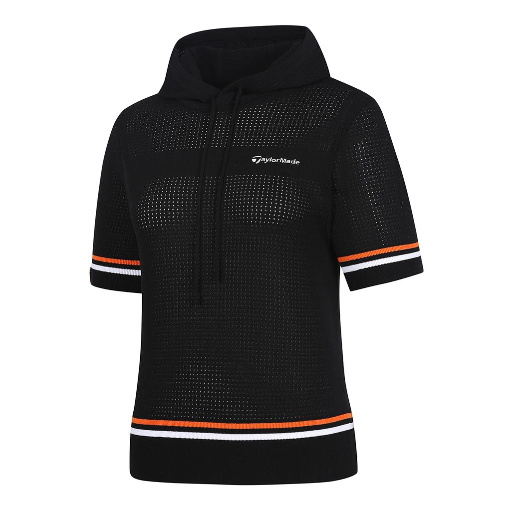 TAYLORMADE APPAREL Women'S Hooded Short Sleeve Knit T8031Sn6221-199