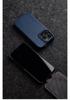 Genuine Leather Flip Cover for Apple iPhone 15 Pro Max, 14 Pro, 13, and 12 Plus