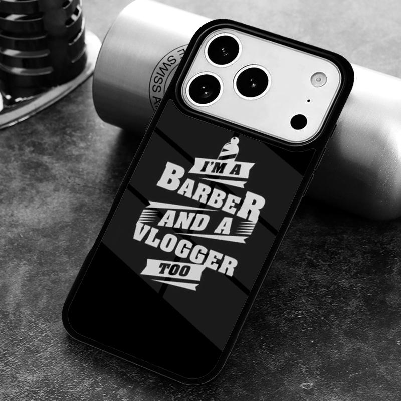 Love Barber Life Phone Case for iPhone 17 16 15 Pro Max Air 14 13 12 11 Plus Shockproof Capa Cover