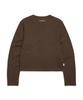 MARK GONZALES Women'S Ribbon Graphic T-Shirt - D/Brown