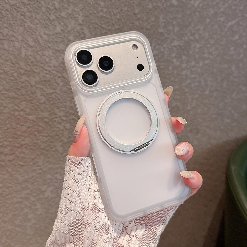 Applicable To iPhone11Pro Two-color Matte Mobile Phone Case 111 Magnetic Suction Bracket Apple 11PM Anti-drop All-inclusive Protection