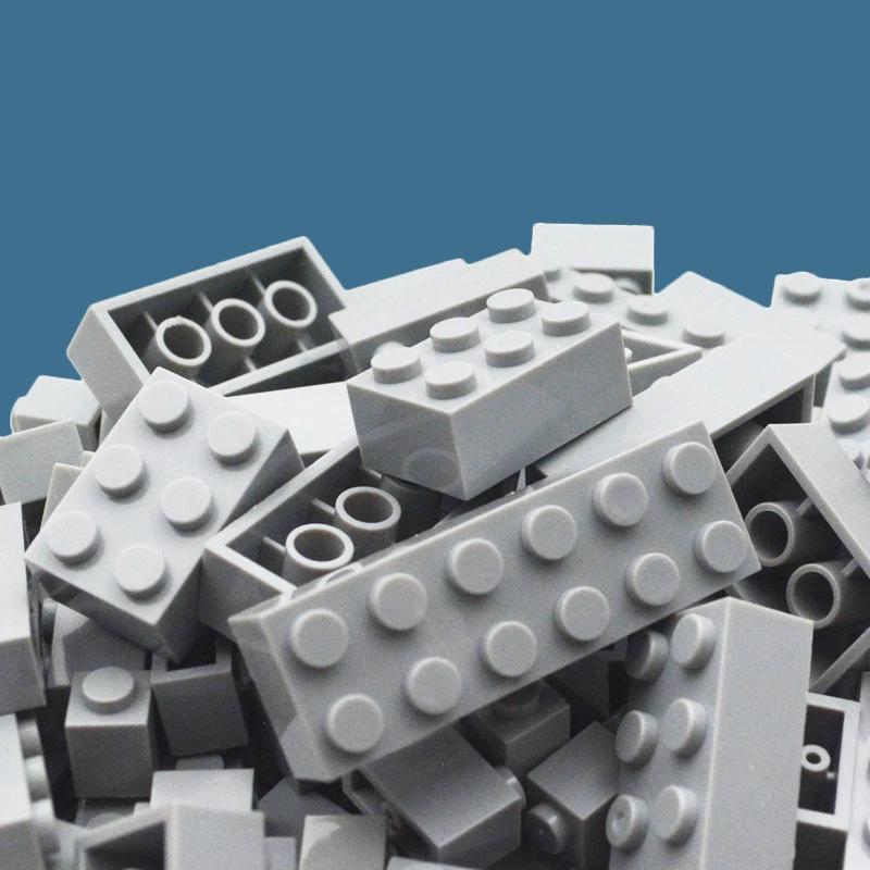 104Pcs Mixed Thick Figure Building Blocks 12 Size 16 Colors MOC Bricks Creative Toys for Children 6-12y