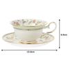 Noritake Kopp & Fat (för både kaffe och te), 215cc, Primrose Benporslin, T50717A/4909