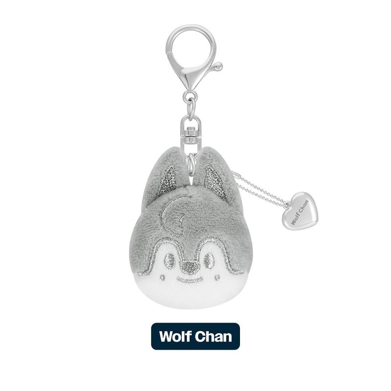 [VORBESTELLUNG] Stray Kids – SKZOO FACE SCHLÜSSELANHÄNGER SILBERNE Version. feiern