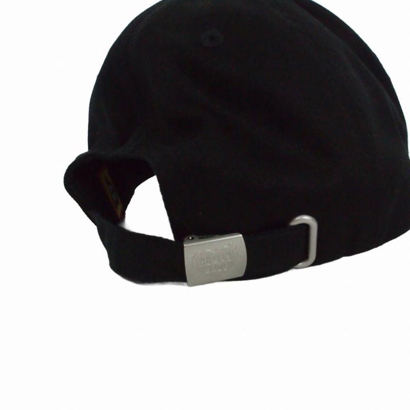Used HUMAN MADE HEART BADGE 6PANEL TWILL CAP Heart Badge 6 Panel Twill Cap Hat Black Black HM31GD031