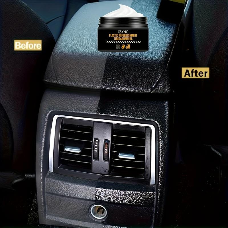 Tire Refurbishment Cream - Refurbishment Care for Plastic Parts and Rubber Strips To Protect Car Tires, Bumpers, Steering Wheels, and Engine Parts