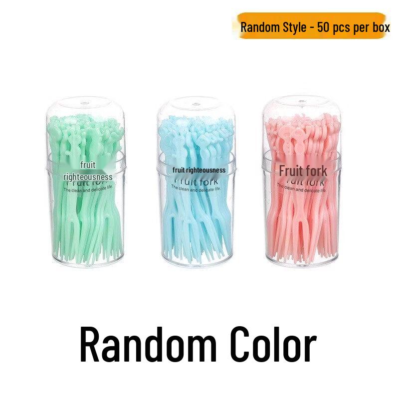 ZISIZ Disposable Fruit Fork Set