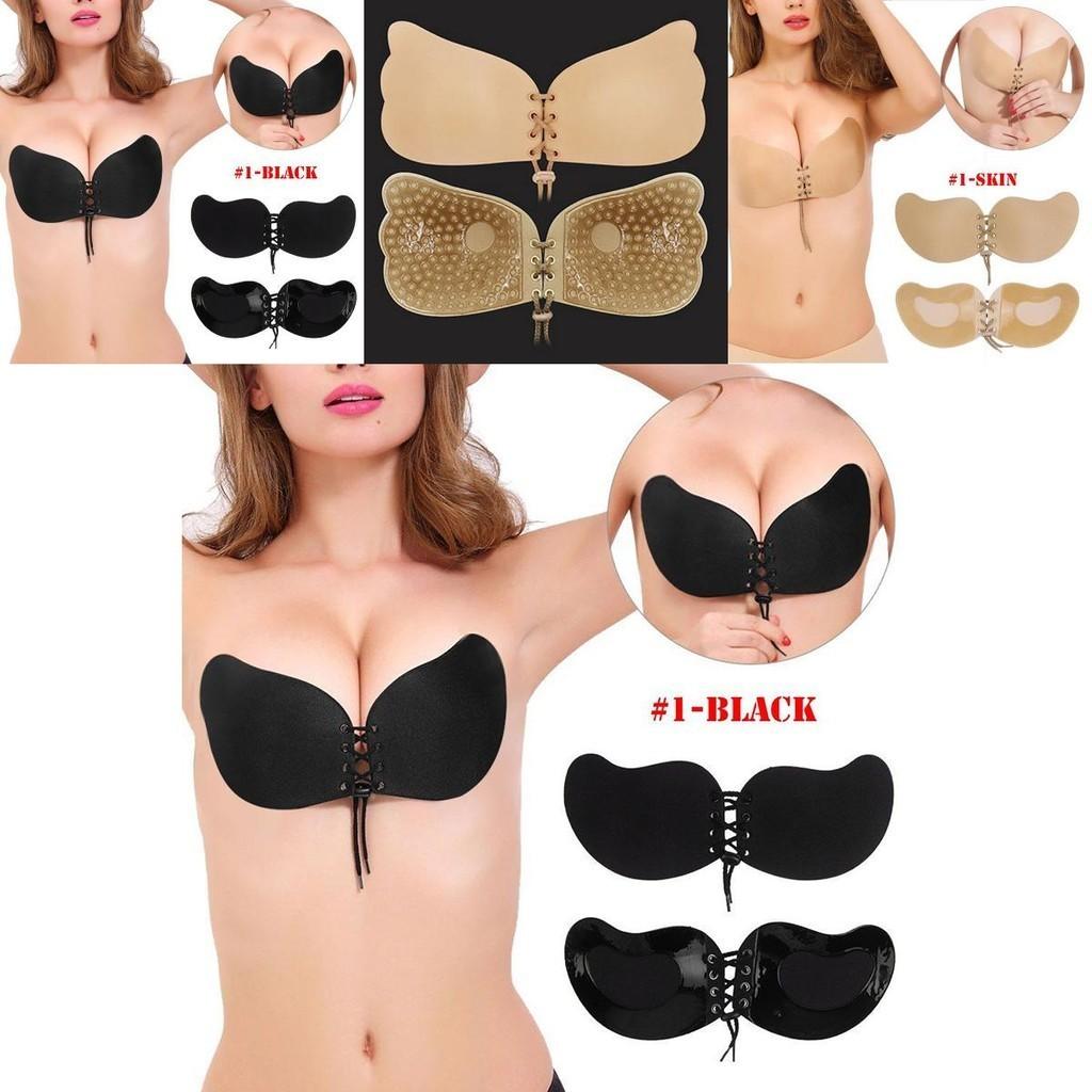 Women Sexy Lingerie Silicone Adhesive Stick On Magical Push Up Invisible Bra For Ultimate Comfort And Support