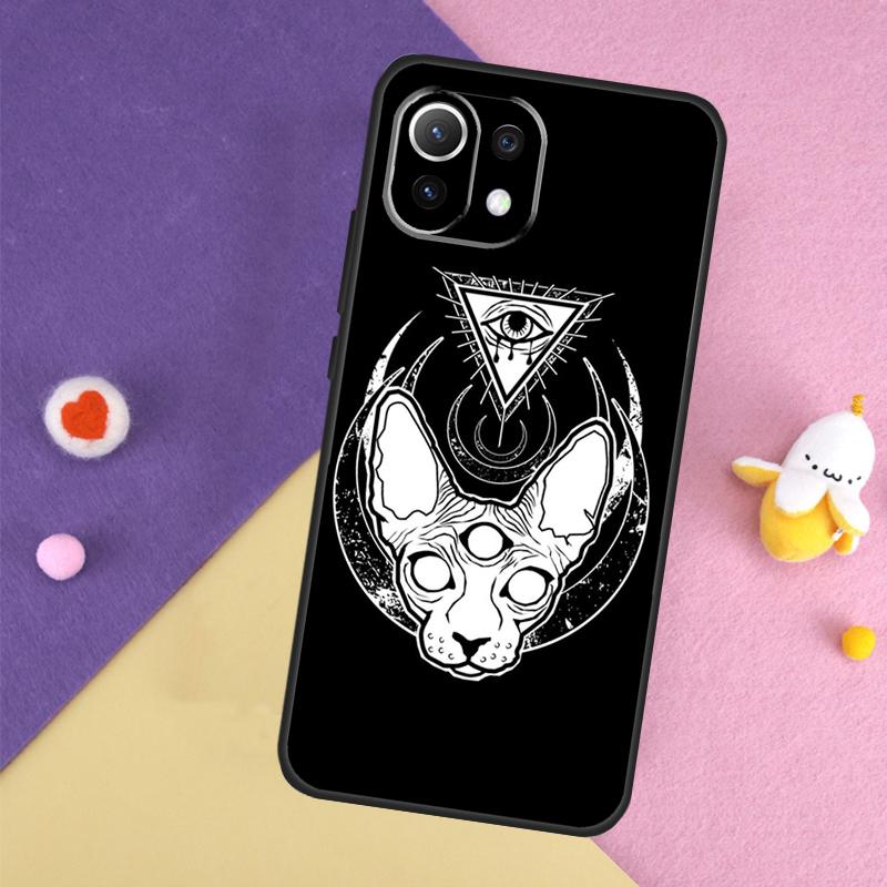 Witchcraft Witch Cat Case For Xiaomi 13 14 15 Ultra 11T 12T 13T 14T Pro POCO X7 Pro X3 X5 X6 F5 F6 M6 Pro Cover