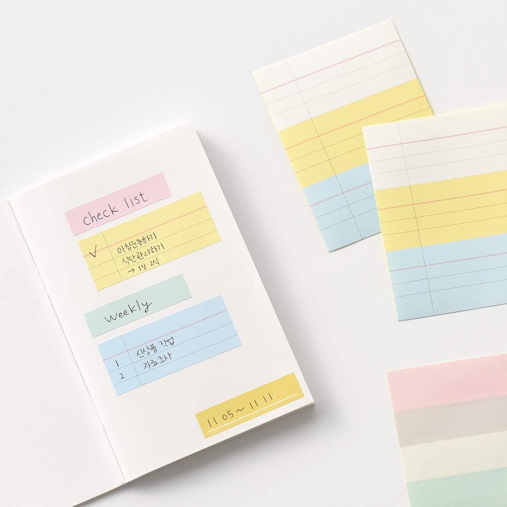 Monolike Message Label Sticker Message Label Sticker A pack of 51 cute and various sticker designs & Ver.1 & Ver.1 -