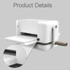 Die Cutting Embossing Machine DIY Projects Easy to Use Crafts Birthday Gift Sturdy Practical