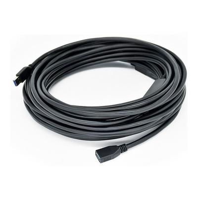 USB 3.0 Verlängerungskabel - Aktiv - 7,6 Meter - Schwarz - A(M) zu A(F) - Anschlusskabel