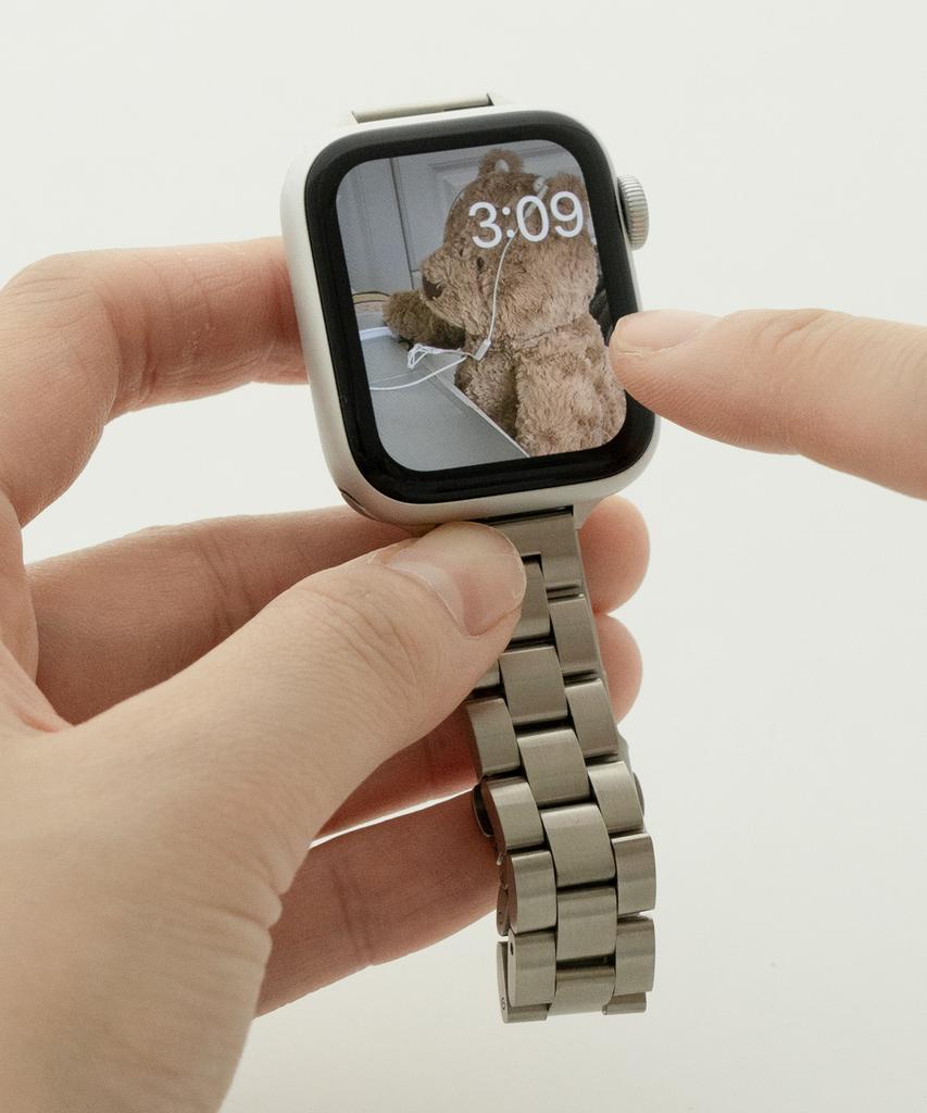 Nuateu [3Kolory] Cienki Metalowy Pasek Kompatybilny Ze Wszystkimi Modelami Apple Watch 11/10/9/8/7/6/5/4/Se3/Ultra 3