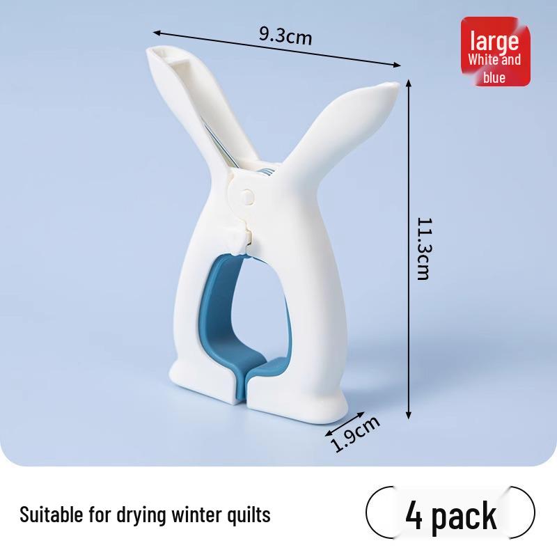 Winddichte Kunststoff-Quiltklammern für Kleidung und Bettzeug