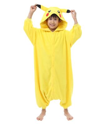 Polarowa postać Kigurumi Pokemon Pikachu dla dzieci 130cm